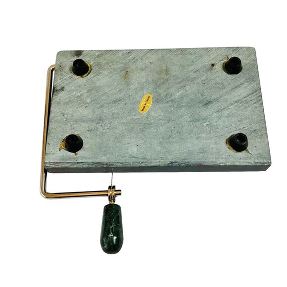RSVP Green Marble Cheese Slicer - Picture 4 of 4